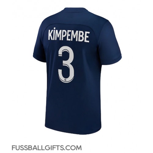 Paris Saint-Germain Presnel Kimpembe #3 Fußballbekleidung Heimtrikot 2022-23 Kurzarm